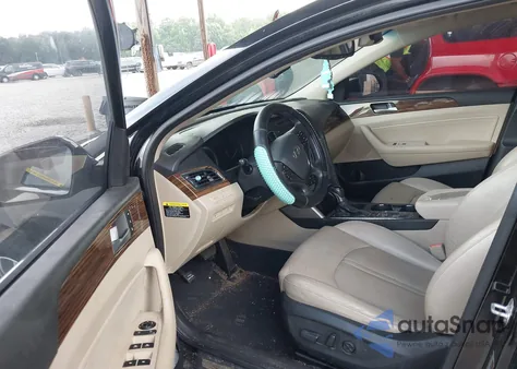 2016 Hyundai Sonata Hybrid Limited from USA, damaged, VIN KMHE34L17GA017631